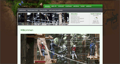 Desktop Screenshot of kletterwald-englmar.de